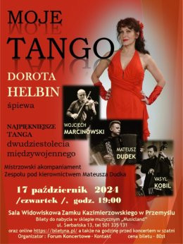 Przemyśl Wydarzenie Koncert "Moje Tango" - Dorota Helbin