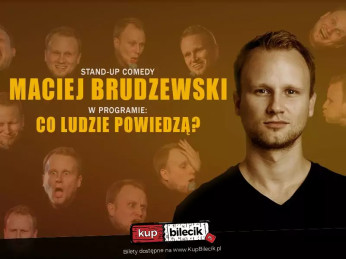 Jarosław Wydarzenie Stand-up Maciej Brudzewski w nowym programie "Co ludzie powiedzą"